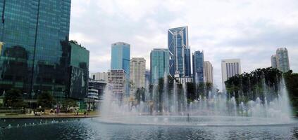 Petronas Tower in Malaysia, tourist attraction, KLCC Twin Towers photo