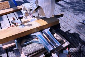 Circular saw and other construction tool photo