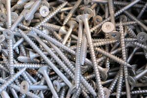 Screws for fastening structural parts, photo