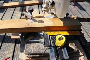 Circular saw and other construction tool photo