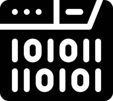 this icon or logo digital technology icon or other where everything related to digital technology and others or design application software vector