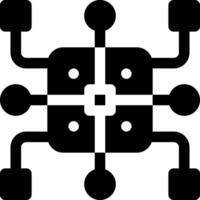 this icon or logo digital technology icon or other where everything related to digital technology and others or design application software vector