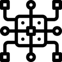 this icon or logo digital technology icon or other where everything related to digital technology and others or design application software vector