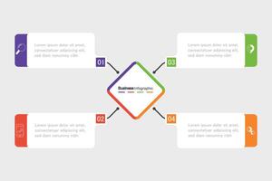 infografía, gráficos presentación. negocio concepto, cuadro, pasos, proceso. infografía datos visualización. puesta en marcha modelo vector