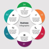 infografía, gráficos presentación. negocio concepto, cuadro, pasos, proceso. infografía datos visualización. puesta en marcha modelo vector
