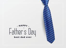 happy father day greeting card background vector