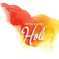 illustration of holi festival background vector