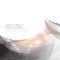 elegant gray and white abstract background vector