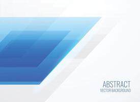 abstract geometric blue template design vector