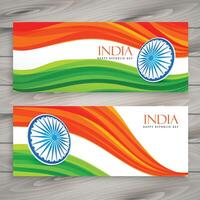 26th January indian independence day banner illustration design vector