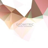 low polygonal abstract background vector