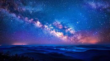 Enchanting Star-Filled Sky Artwork photo