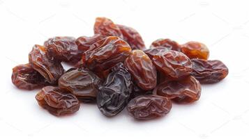 Showcase of Ten Raisins from the Side photo