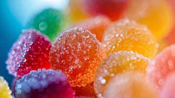 Vibrant Gummy Candy Delight photo