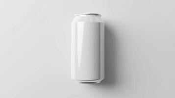 White Koozie Can Mockup photo