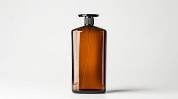 Clean and Simple Shampoo Bottle Mockup photo