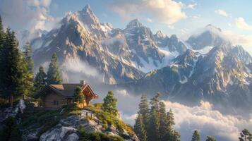 Tranquil Mountain Dwelling photo