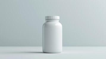 Sleek Medicine Bottle Visual photo