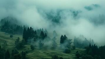 Misty Morning Serenity photo