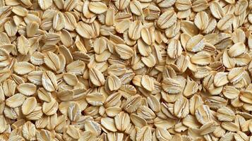 Fine Detailing of Raw Oat Kernels photo