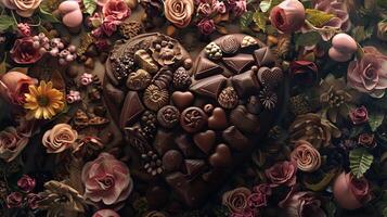 Heartwarming Chocolate Arrangement photo