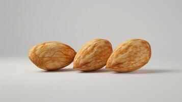 Isolated Almonds c photo