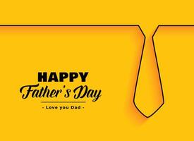 happy father day background in minimal style vector