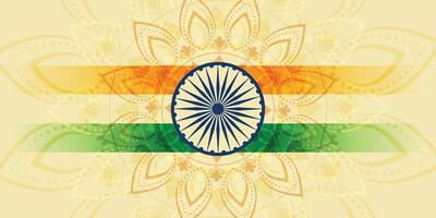 indian happy independence day holiday background vector