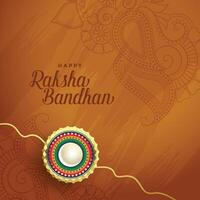 hermosa rakha Bandhan indio festival antecedentes vector