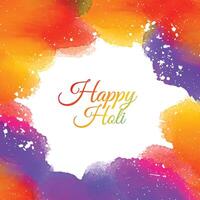 happy holi design illustration vector