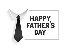 happy fathers day template design vector