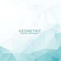 low poly geometric template vector