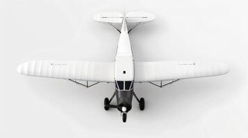 Iconic Aircraft Silhouette in Top View photo