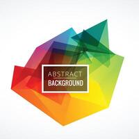 abstract colorful frame background vector
