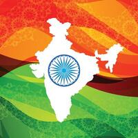 26 enero indio independencia día bandera ilustración diseño vector