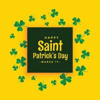 awesome st patricks day festival greeting background vector