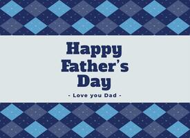 elegant happy fathers day lovely background vector