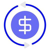Exchange icon for web, app, infographic, etc vector