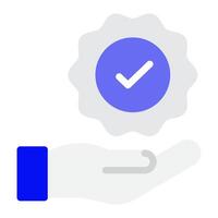 Guarantee icon for web, app, infographic, etc vector