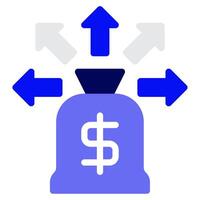 Liquidation icon for web, app, infographic, etc vector