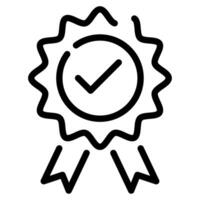 Guarantee icon for web, app, infographic, etc vector