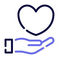 entregar icono para web, aplicación, infografía, etc vector