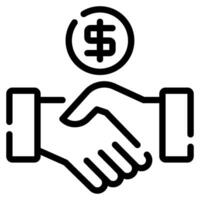 Acquisition Deal icon for web, app, infographic, etc vector