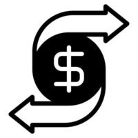 Asset Transfer icon for web, app, infographic, etc vector