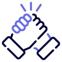 Collaboration icon for web, app, infographic, etc vector