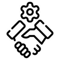 Alliance icon for web, app, infographic, etc vector