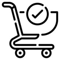 Purchase icon for web, app, infographic, etc vector