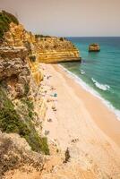 Praia da Marinha - Beautiful Beach Marinha in Algarve, Portugal photo