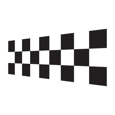 simple abstract shape y2k element.
