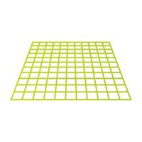 Y2k green gradient. vector